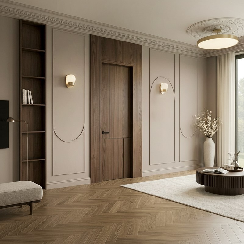 Puerta de Madera modelo Vera