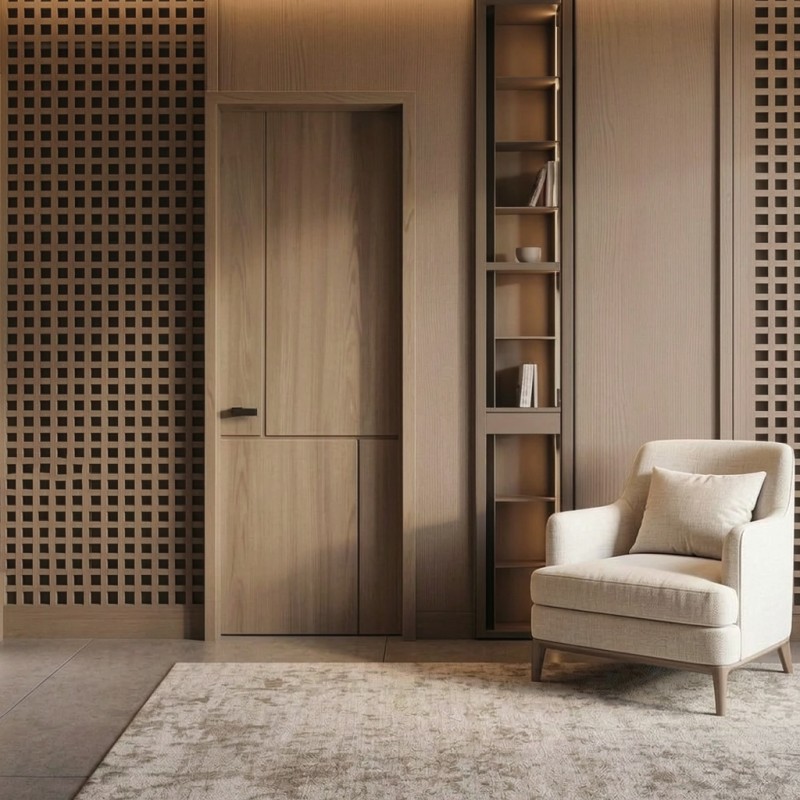 Puerta de Madera modelo Vera
