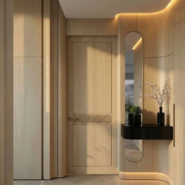 Puerta de Madera modelo Geisha