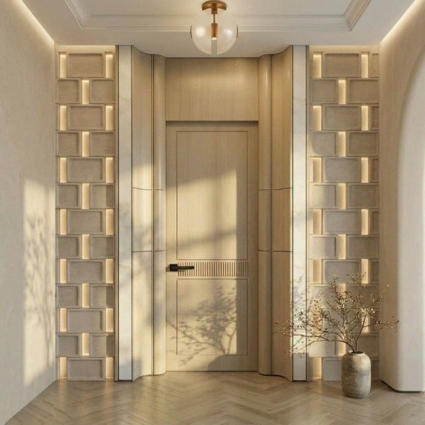 Puerta de Madera modelo Geisha