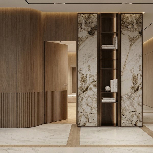 Puerta de Madera para interiores modelo Luminara