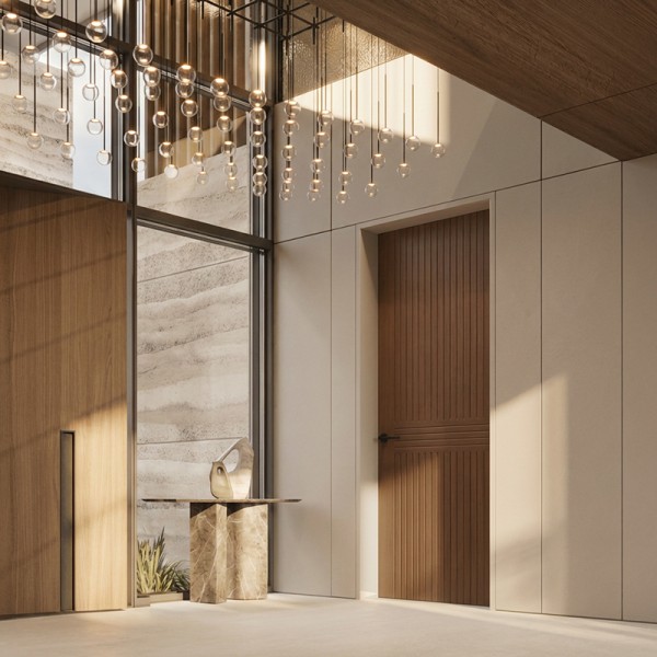Puerta de Madera modelo Sora