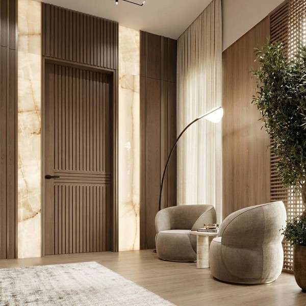 Puerta de Madera modelo Sora 2