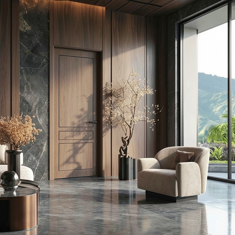 Puerta Madera modelo Sirio