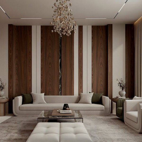 Panel Decorativo de Madera para pared MODELO LISO 2