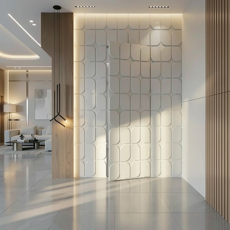 Panel Decorativo Lacado para pared MODELO BLOOM