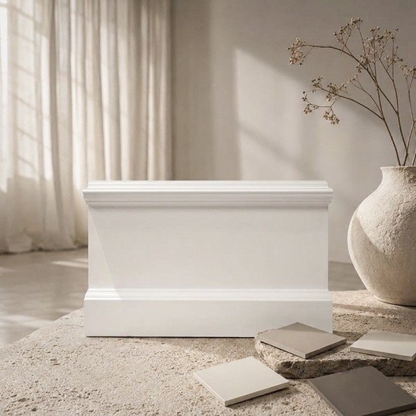 Rodapié Lacado modelo Neoclásico Led