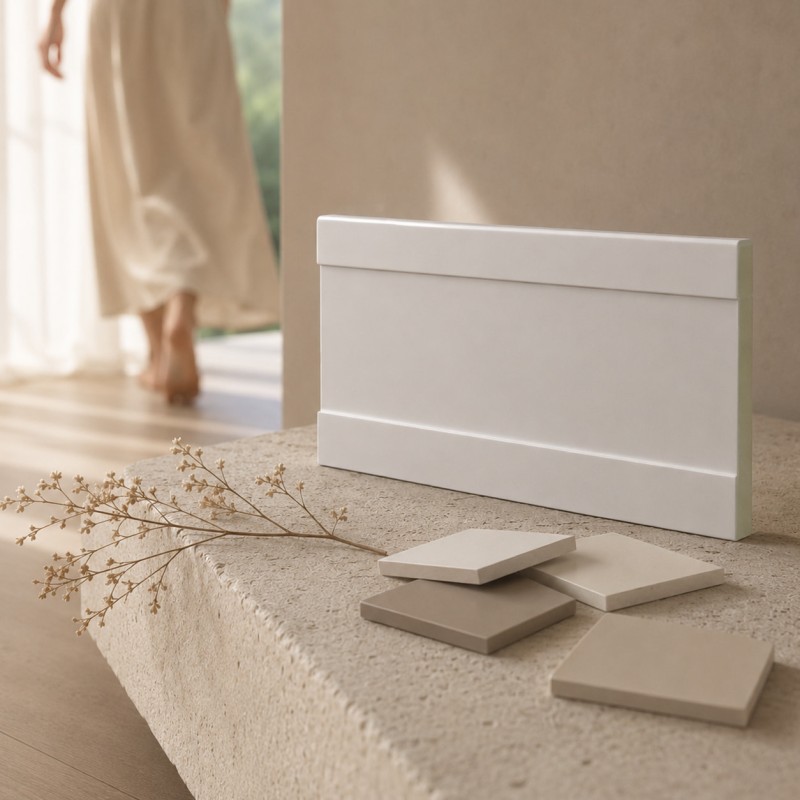 Rodapié Blanco Lacado modelo Torino®...