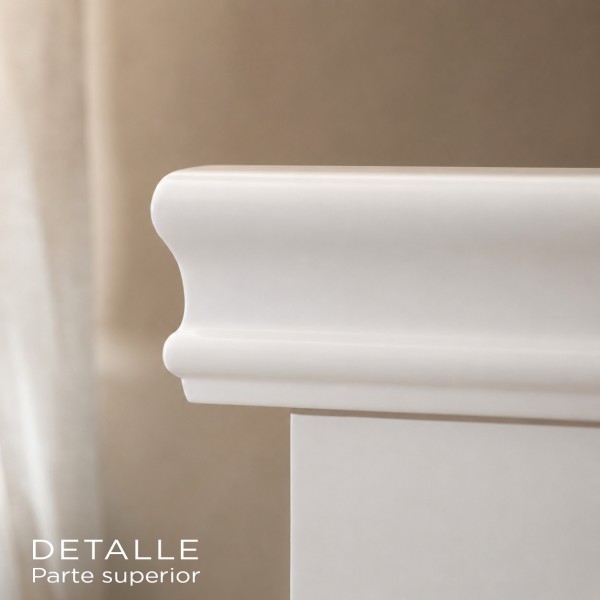Rodapié Lacado modelo Trento® (opción color Ral)