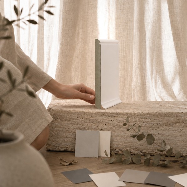 Rodapié Blanco Lacado modelo Savona 2