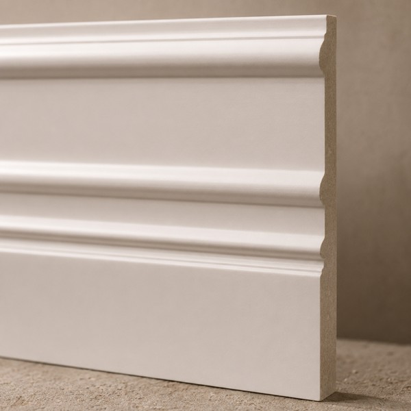 Rodapié Blanco Lacado modelo Verona
