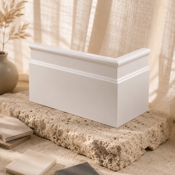 Rodapié Blanco Lacado modelo Ítaca® (opción color Ral)