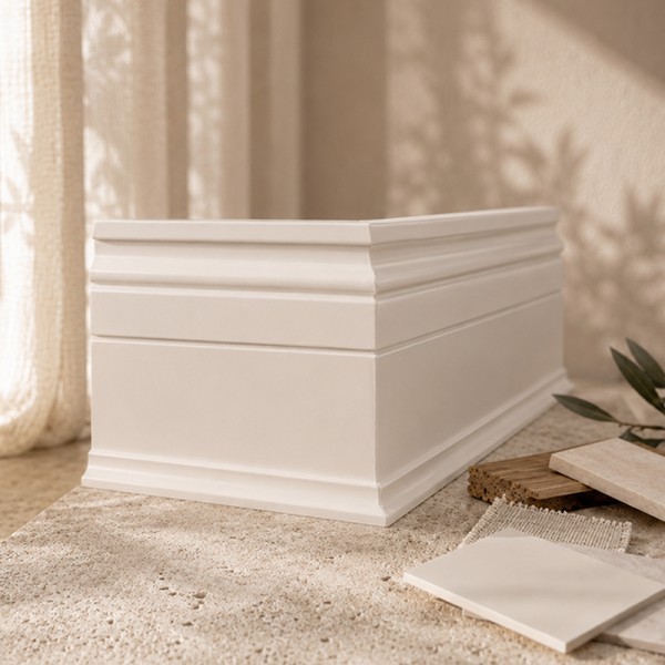 Rodapié Blanco Lacado modelo Zosa New® (opción color Ral)