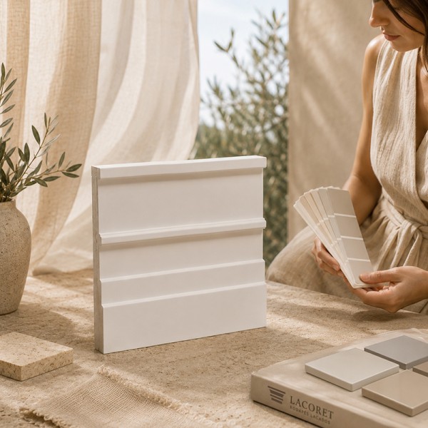 Rodapié Blanco Lacado modelo Greta® (opción color Ral)