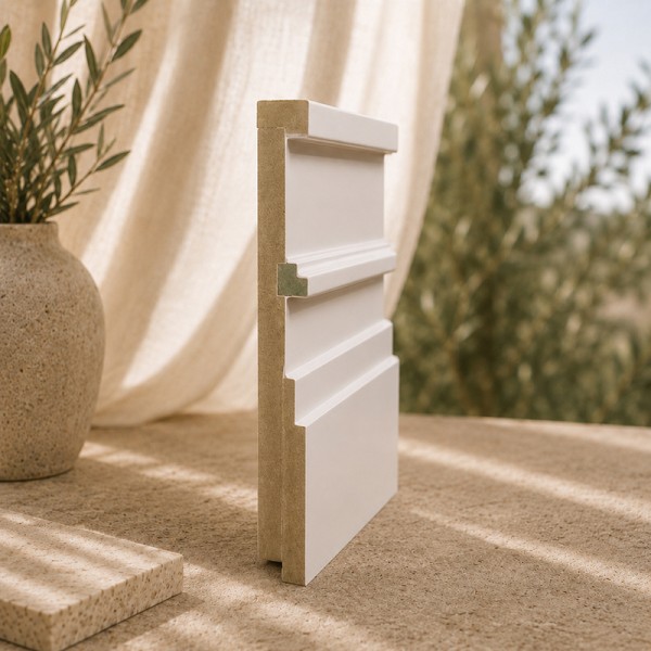Rodapié Blanco Lacado modelo Greta® (opción color Ral)