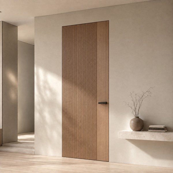 Puerta Invisible madera Azahar