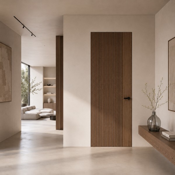 Puerta Invisible madera Azahar 2