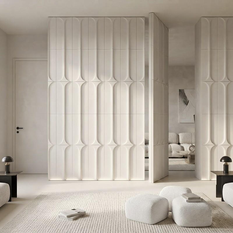 Panel Decorativo Lacado para pared MODELO CLOUD
