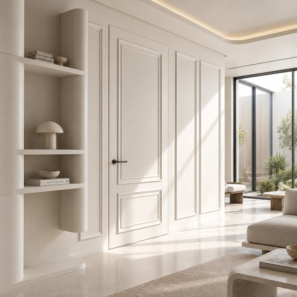 Puerta Oculta lacada modelo Danira