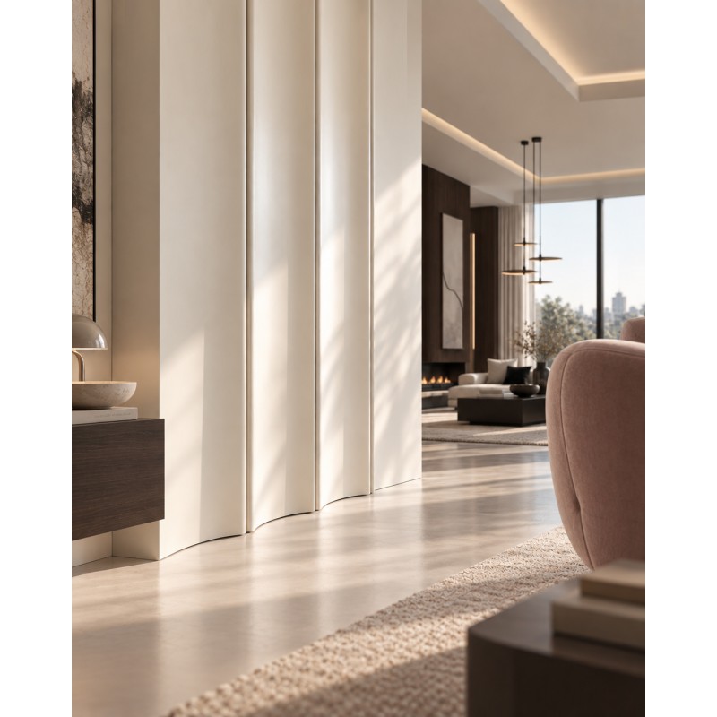 Panel Ebor como pared protagonista