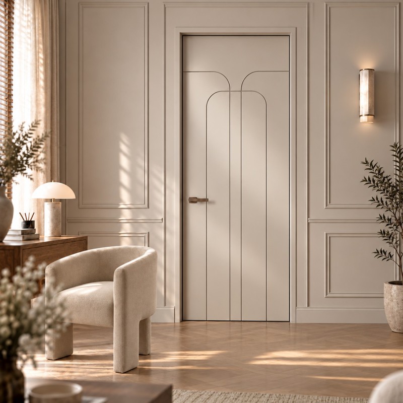 Puerta Interior Lacada Modelo  Artax