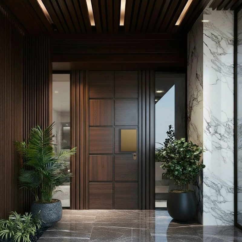 puerta exterior madera dorian