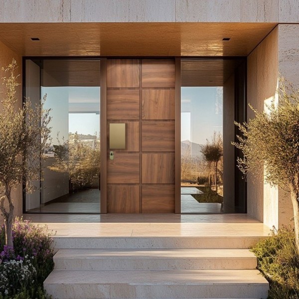 puerta exterior madera dorian