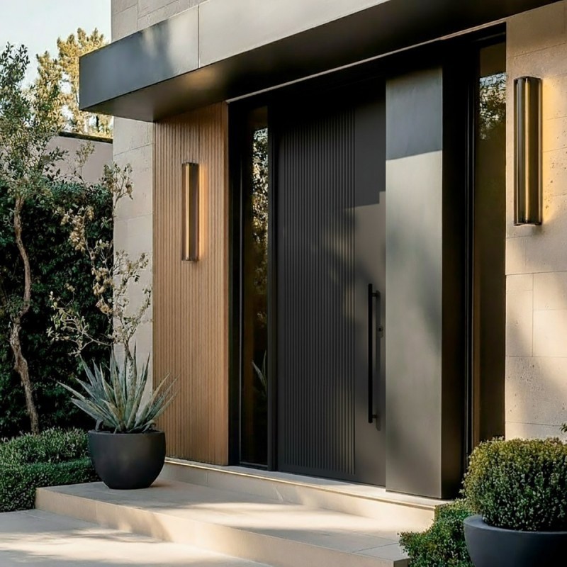 Puerta exterior madera Noa