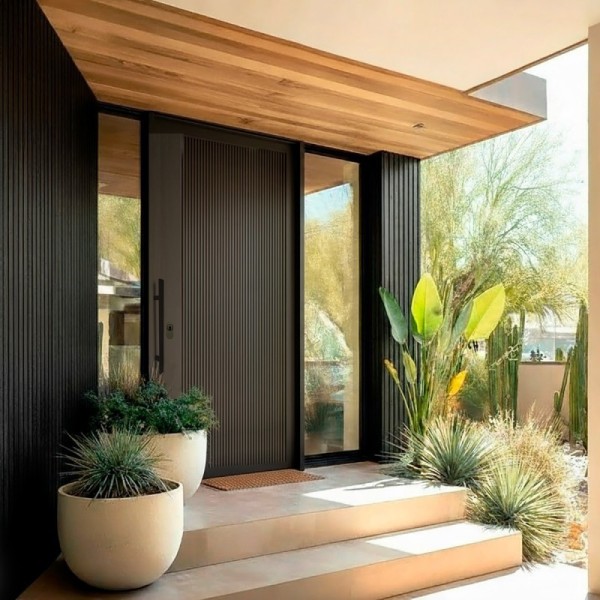 Puerta exterior madera Noa