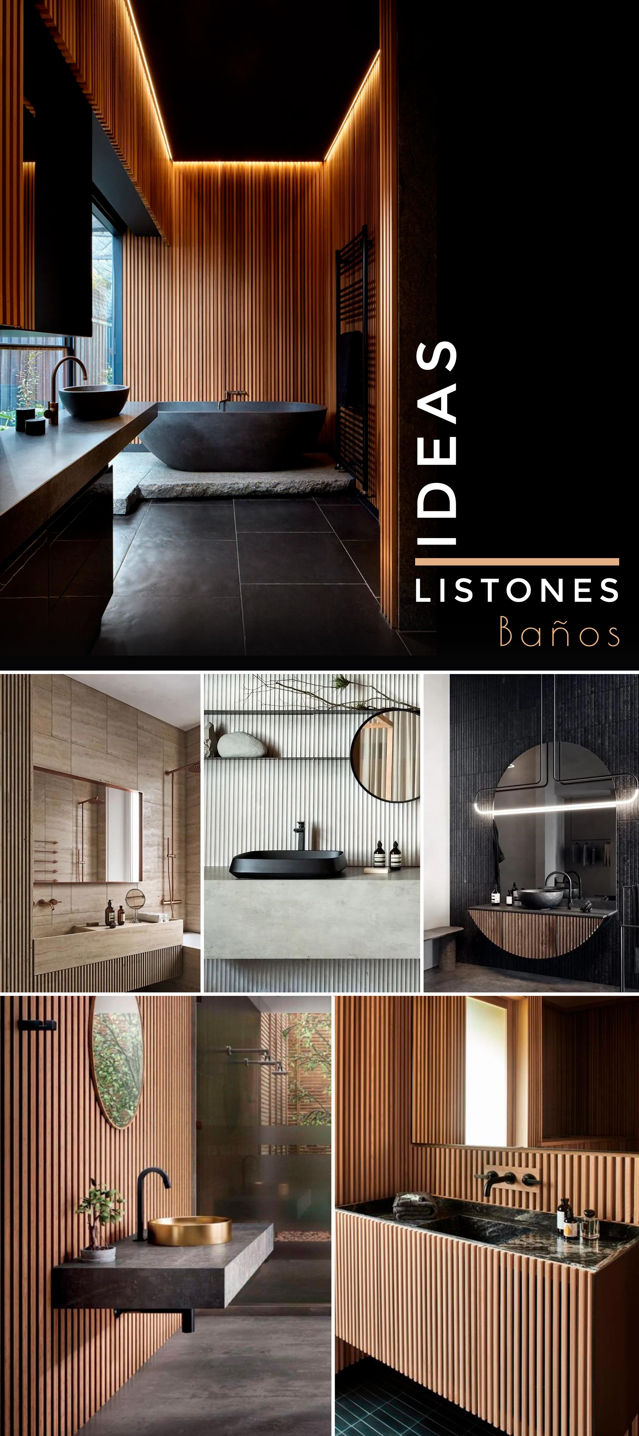 baño listones madera 2