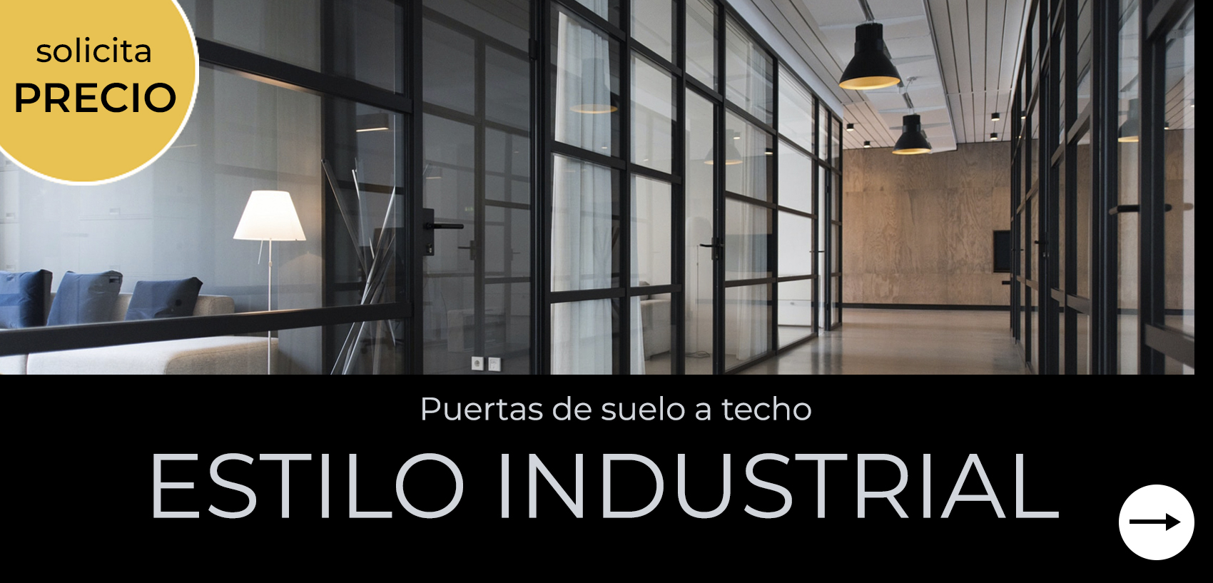 puertas estilo industrial