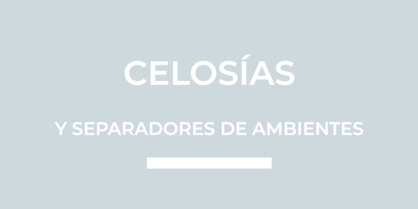 celosias separadores ambiente