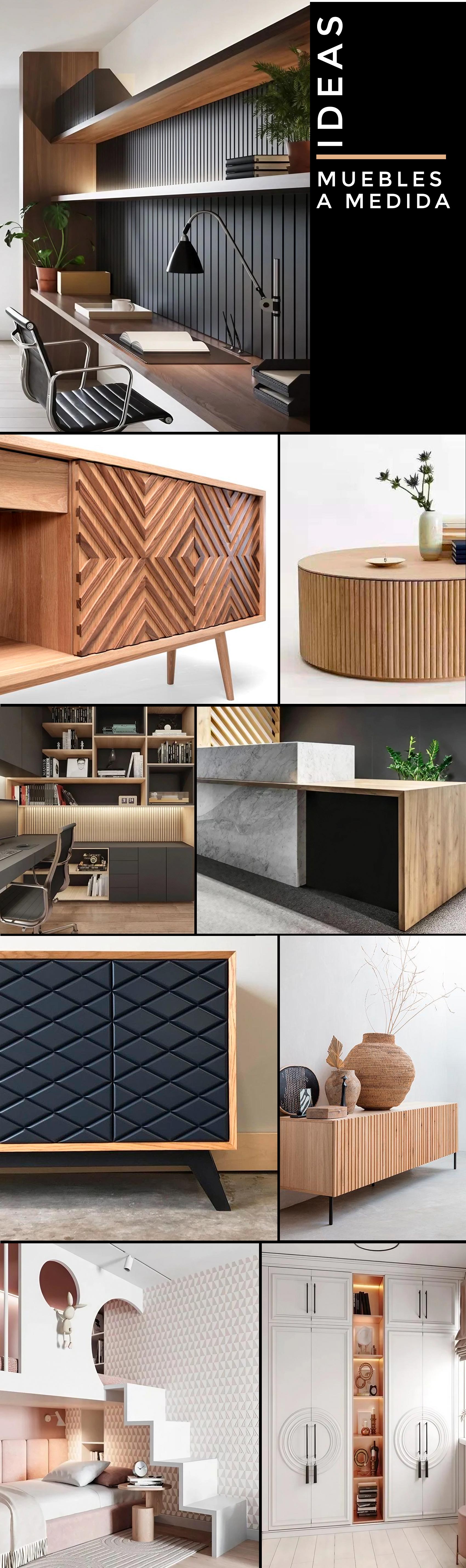 decoradores en madera 03 muebles ideas diseños