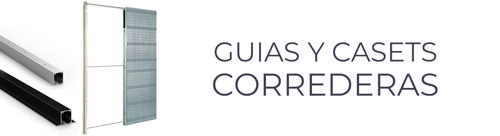 Casoneto metálico/Guías para corredera