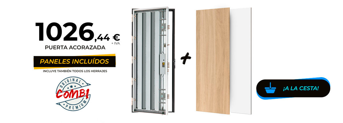 Puerta Acoraza Con Paneles Incluidos Kapitel