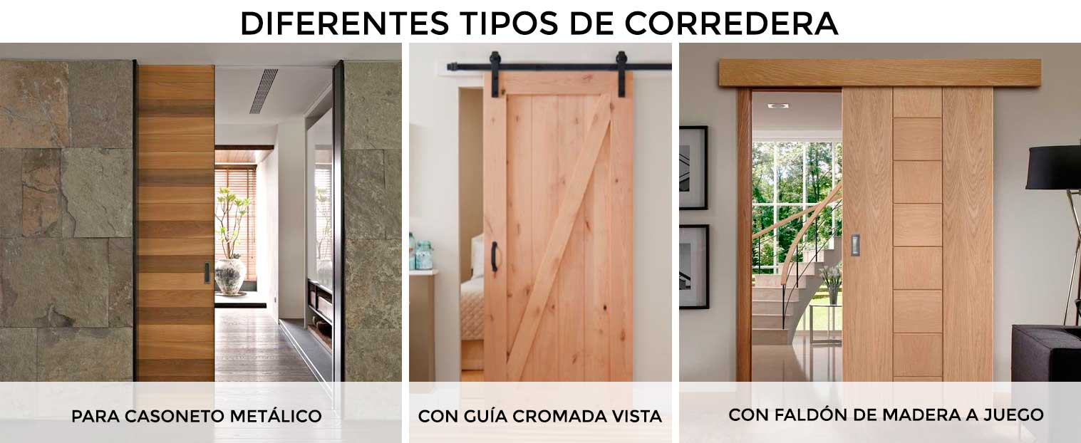 puerta corredera madera