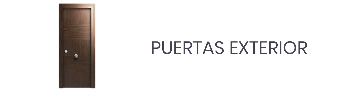 Puerta exterior moderna M002