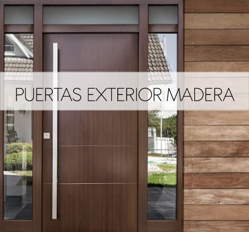 puertas exterior madera