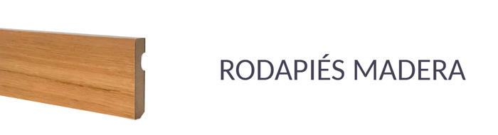 Rodapies madera