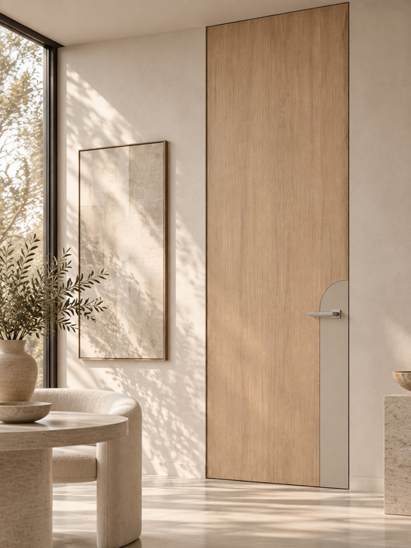 Puerta Okar en madera y lacado