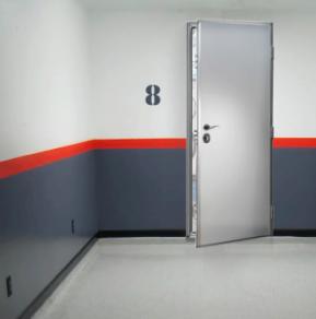 PUERTAS DE TRASTERO ACORAZADAS GALVANIZADAS