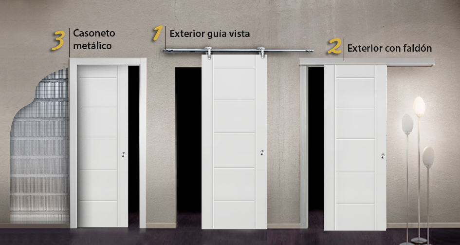 Puertas interiores correderas: ¿Cuál es la mejor opción para tu hogar?